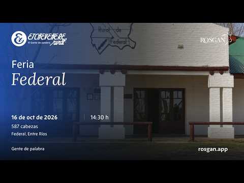 Feria Federal | Federal, Entre Ríos