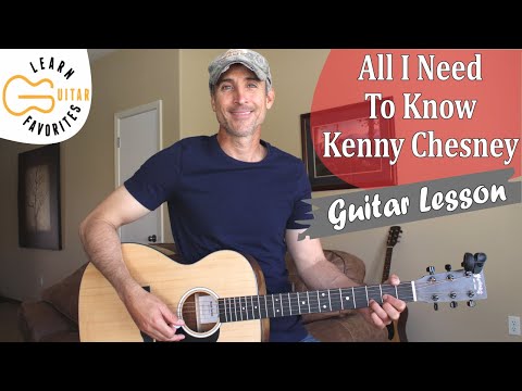 All I Need To Know - Kenny Chesney