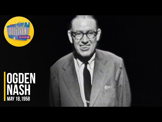 Vídeo relacionado con The Best of Ogden Nash