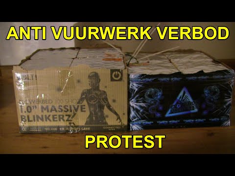ANTI VUURWERKVERBOD - PROTEST - VUURVENT - LISSERBROEK