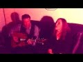 "Into the Bright Lights" by Chris Trapper w/Sarah Lillian backstage at the Mercury Room, Edmonton AB