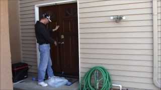 Installing a T Astragal on a Dual Front Door