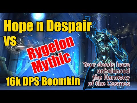 WoW: 9.2 Rygelon Mythic - the dominated Constellar - Boomkin