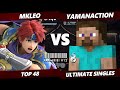 Kagaribi 12 - MkLeo (Roy, Joker) Vs. Yamanaction (Steve) Smash Ultimate - SSBU