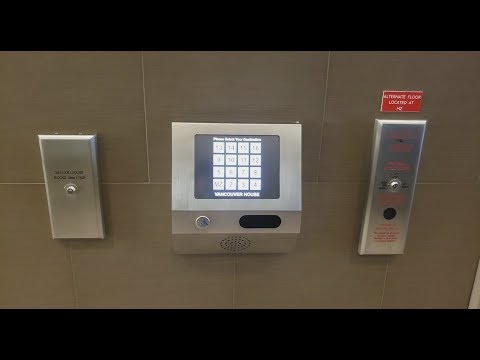 Modded Otis Series 1 Traction Elevator at Vancouver House in Vancouver BC