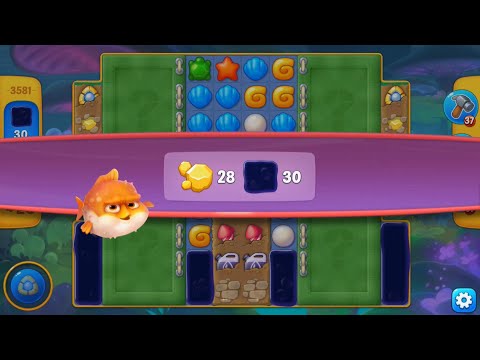 Fishdom. Hard Level 3581. HD Quality