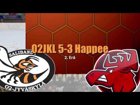 Naisten salibandyliiga: O2JKL-Happee 28.1.2017