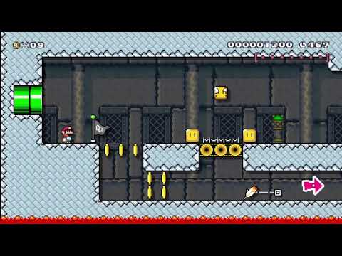 Super Warp World 2-4 Spike Top Stronghold any% RTA speedrun route