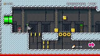 Super Warp World 2-4 Spike Top Stronghold any% RTA speedrun route