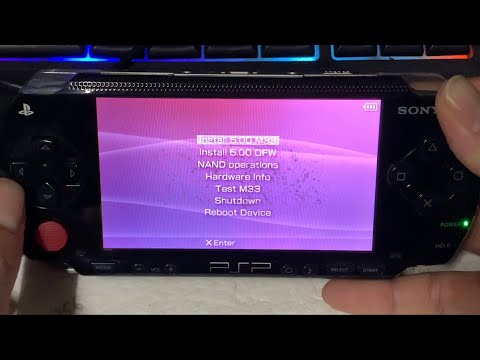 How to Unbrick PSP 1000,2000(creat MS and Pandora Battery) & Hack FW 6.61 ARK-4