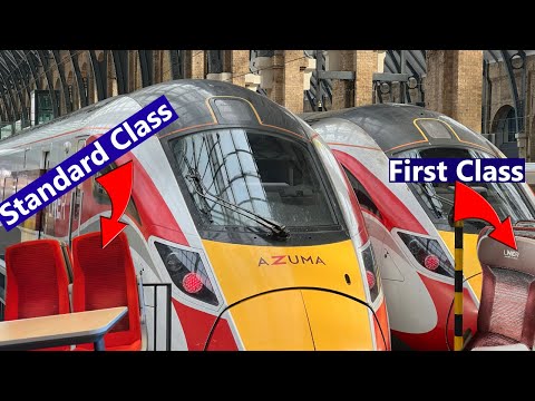 Britain’s BEST HIGH SPEED TRAIN? 1st Class VS Standard on the LNER AZUMA
