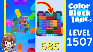 Solusi Level 1507 Color Block Jam