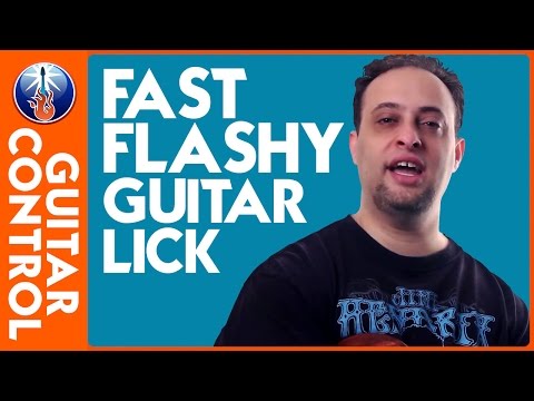 Fast Flashy Guitar Lick - No Shred Skills Required