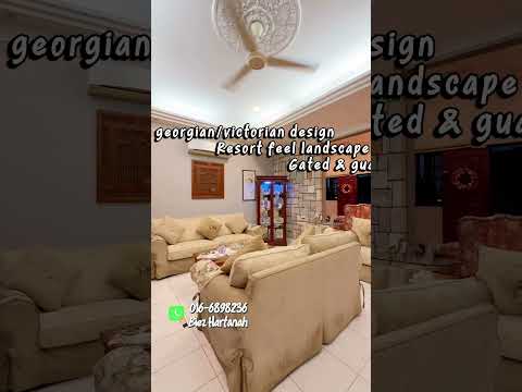Victorian Design Double Storey Bungalow @ Taman Pantai, Bangsar, Kuala Lumpur. video