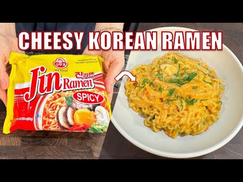 Cheesy Korean Ramen in 5 Minutes π€© So Easy & Delicious!