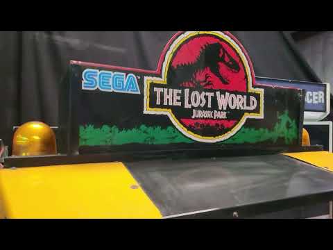 Jurassic Park The Lost World Sit Down Cockpit Environmental Arcade  Online Auction @ BidderBros.com