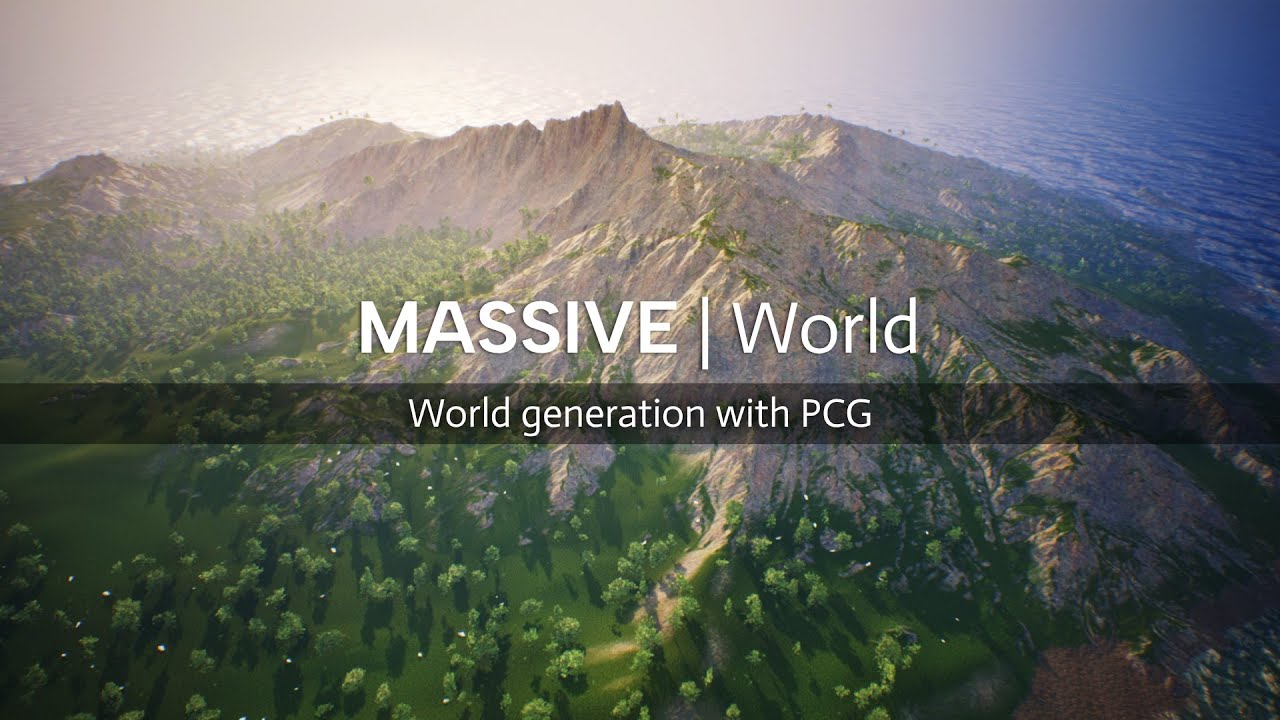 Massive World 1.4 for Unreal 5.5 update is out! Create procedural POI!