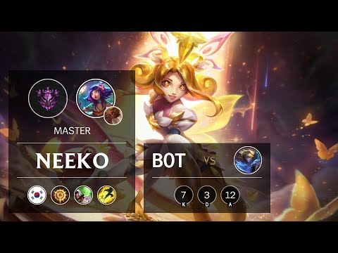 Neeko Bot vs Ezreal - KR Master Patch 9.19