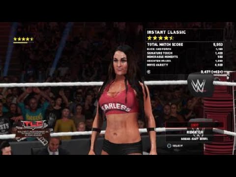 WWE 2K18: No Disqualification Match: Nikki Bella vs. Carmella