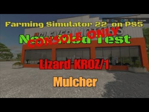 FS22   Lizard KROZ 1  New mod for Console for Mar 25