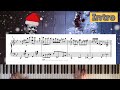 How would it sound like what if Oscar Peterson played Santa Claus Is Coming to Town?