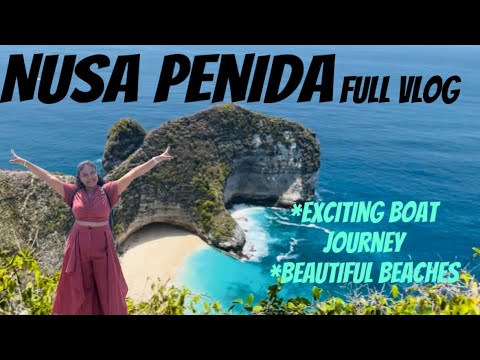 Nusa  Penida full day tour|| Broken Beach || Kelingking Beach|| Bali🏖️