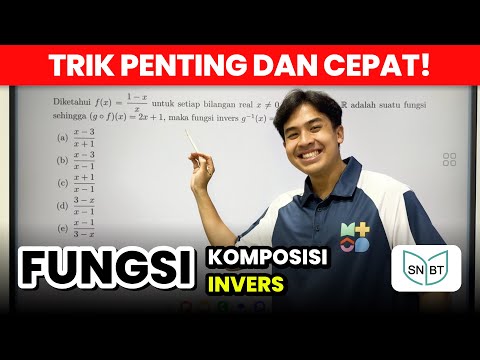 QUICK TRICKS FOR COMPOSITION FUNCTIONS & INVERS UTBK SNBT‼️ MUST UNDERSTAND! | Jerome Polin