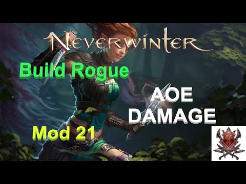 Neverwinter (pt-BR) Build Rogue Assassin Dano Em Area (AOE) #neverwinter #rpgmmo #jogosonline