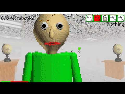 Baldi's Basics Full Game (DEMO GAMEPLAY)