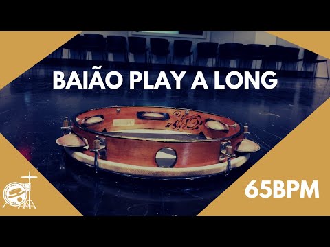 Baião Play Along Track - 65BPM - Percussion Only