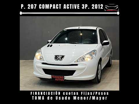 Se Vende Peugeot 207 Compact Active 3p  2012  - FERRERO Automotores Oncativo (Provincia de Córdoba)