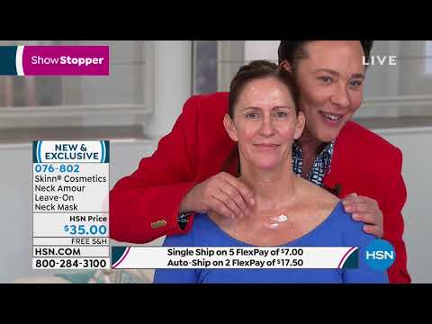 Skinn Cosmetics Neck Amour Rich Protein LeaveOn Neck Mask