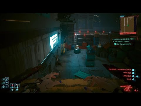 Cyberpsycho Mantis Blade Stealth Takedown - Cyberpunk 2077