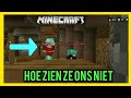 Hoe zien ze ons niet?? - MINECRAFT HIDE AND SEEK