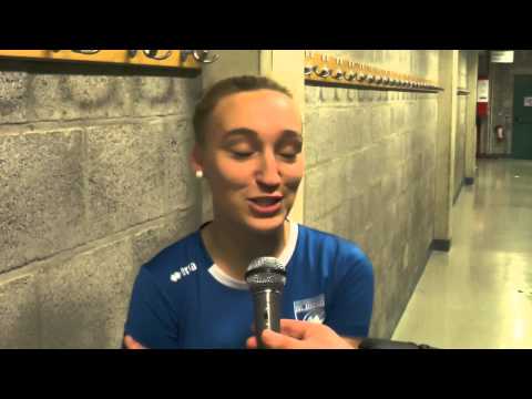 Jessica Pironet tijdens 4de DVLZ-tornooi op 27 12 2014