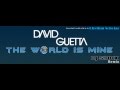 David Guetta The world is mine (DJ S!dOx ...