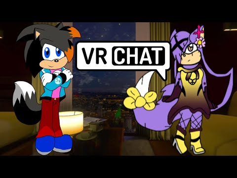 Orchid Meets Thomas at a Bar - VRChat