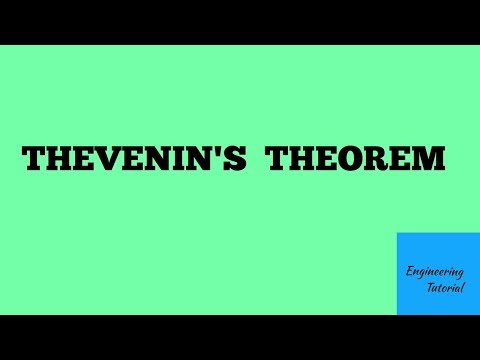 Thevenin's Theorem Video