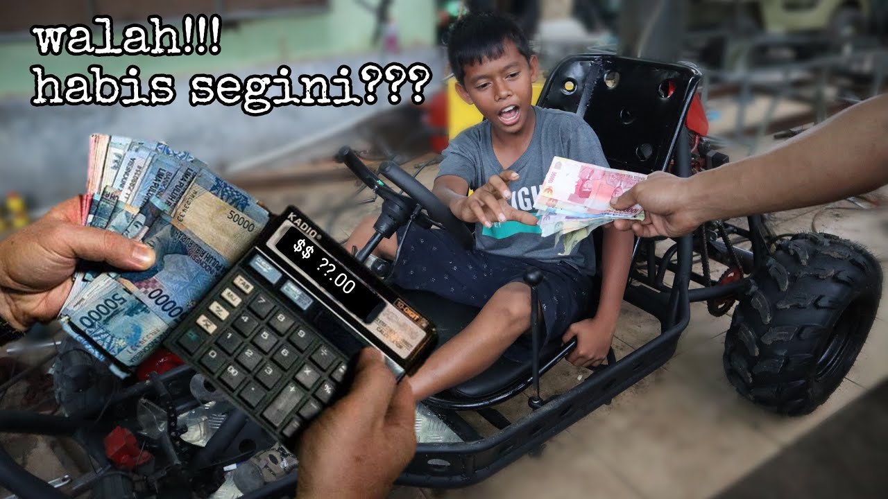 This is how much it costs to make a Gokart...//the total cost of making a Gokart//review
