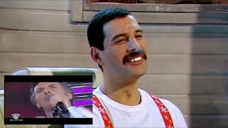 freddie mercury se rie de Macri cantando