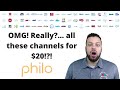 How to use Philo TV in 3 min! (PhiloTV is the best deal in streaming right now 2021)