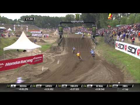 Max Anstie, Brian Hsu and Damon Graulus battle MXGP of Lombardia 2015