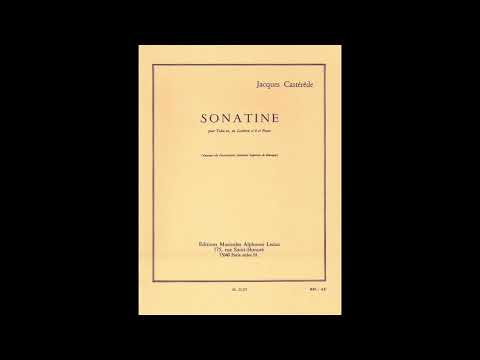 Castérède: Sonatine 1st Mov (A=440) "Karaoke - Accompaniment"