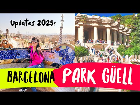 Visiting Barcelona this 2025?? Check all the UPDATES to visit Park Güell! 😲