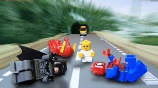 LEGO Batman Babysitting | Learn The Alphabet Brick LEGO Stop Motion