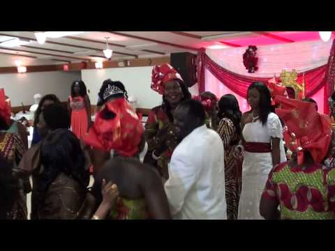 4. Omda Malong Wol's wedding video on December 26, 2014