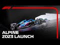 LIVE: Alpine Launch 2023 Car