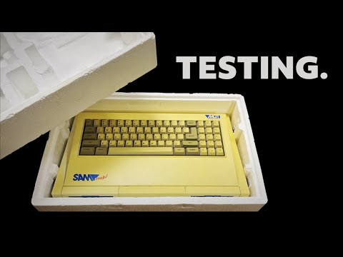 The Rare 1980's Sam Coupé Retro Computer – Episode 1: Inspection & First Power Up!