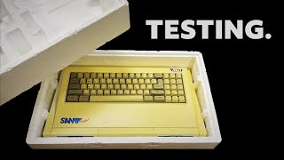 The Rare 1980's Sam Coupé Retro Computer – Episode 1: Inspection & First Power Up!