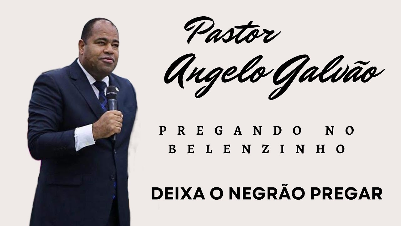 Pr Angelo Galvão NINGUEM VAI TE PARAR Belém São Paulo O INIMIGO NÃO VAI TE PARAR #DEIXAONEGAOPREGAR
